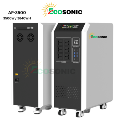 Ecosonic AP-3500 3500W 3840Wh Pure Sine Wave Solar IPS Energy Storage System